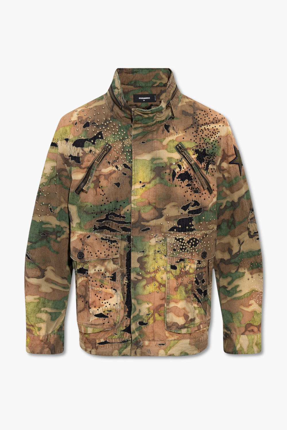 Dsquared2 Jacket with camo motif | Men's Clothing | Vitkac